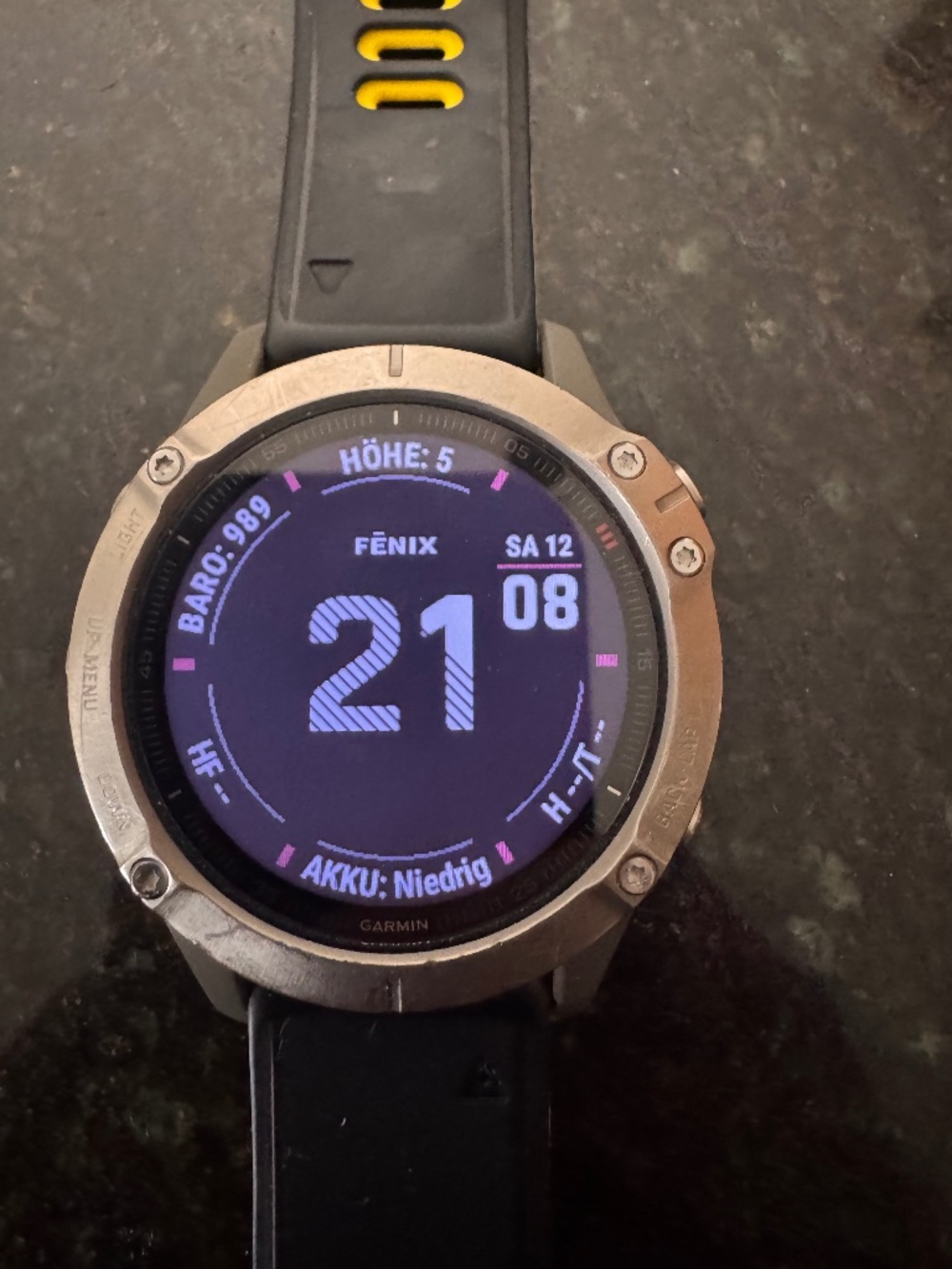Garmin Fenix 6 Titanium Saphire